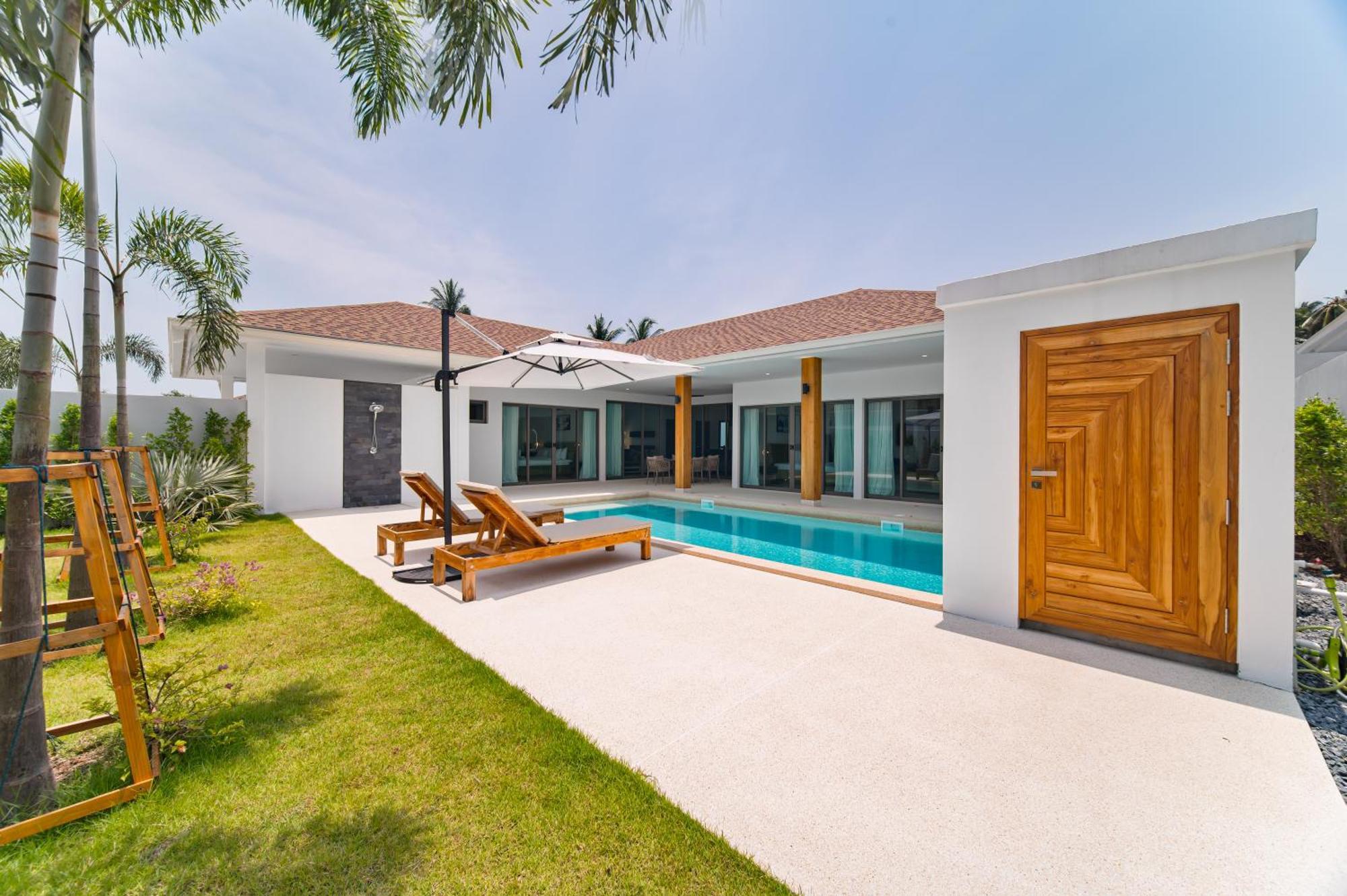 विला New Luxury 3 Bedroom In Lamai Area , Olive