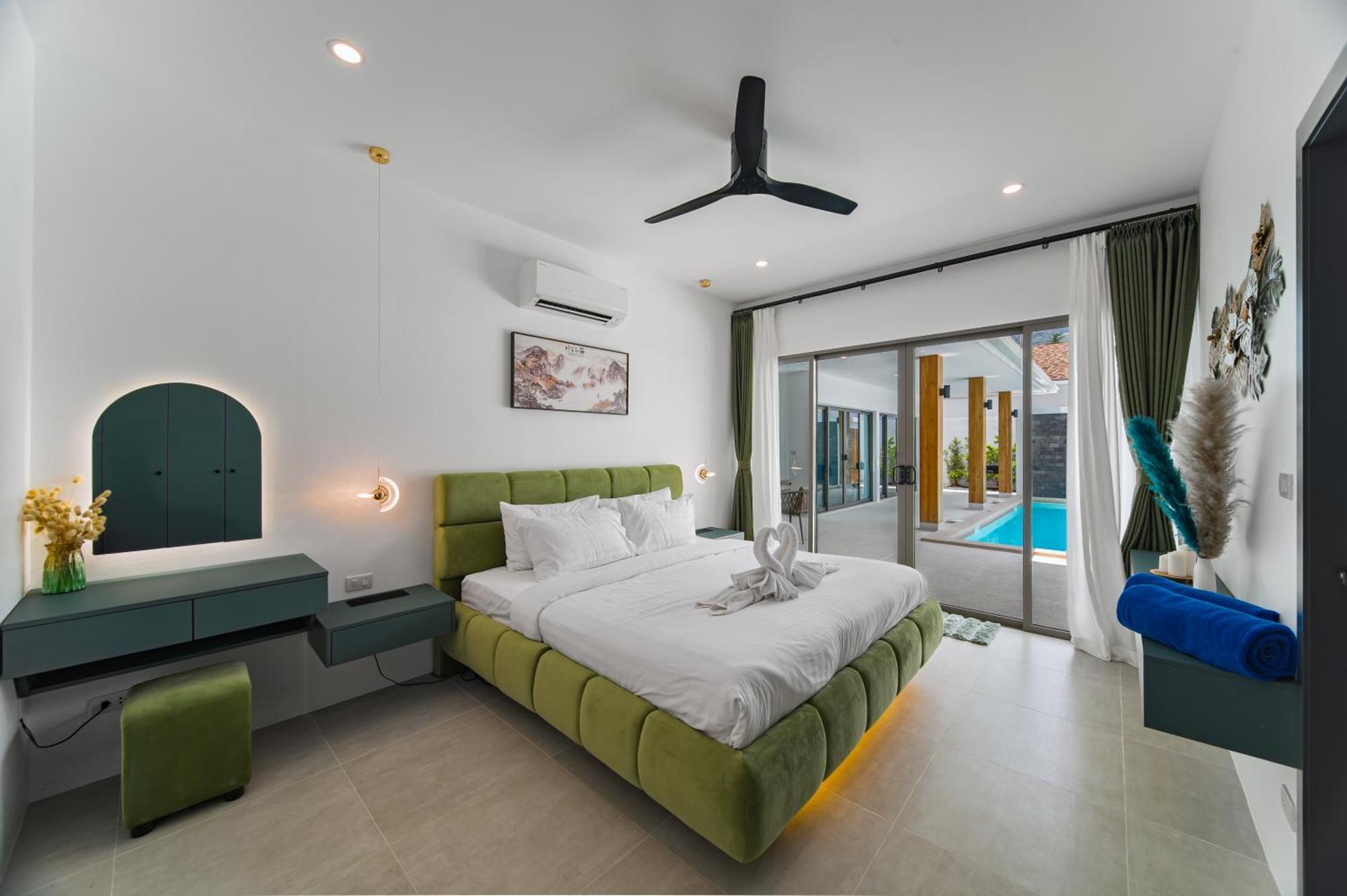 विला New Luxury 3 Bedroom In Lamai Area , Olive