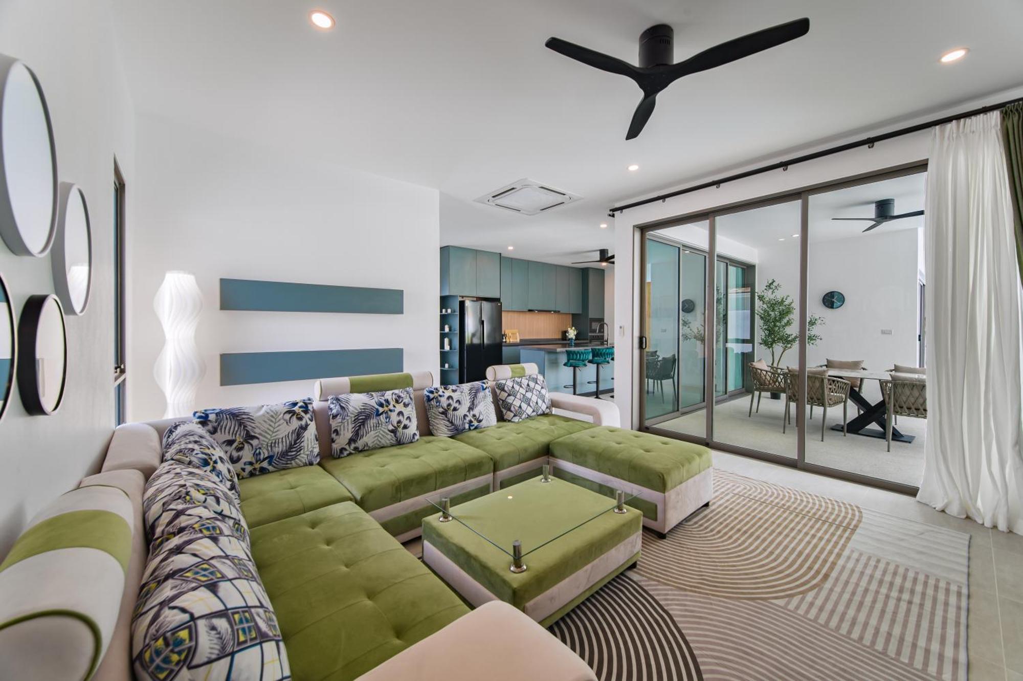 विला New Luxury 3 Bedroom In Lamai Area , Olive
